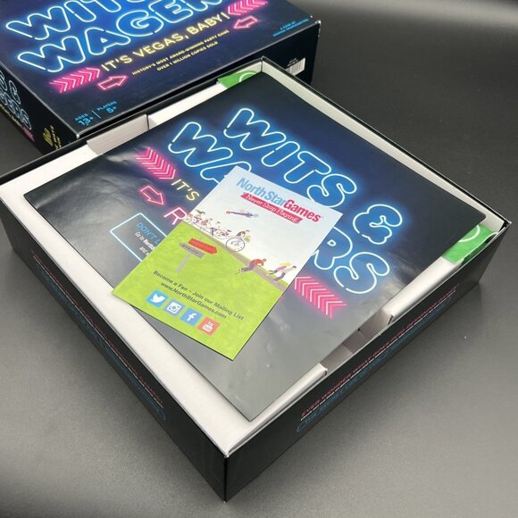 Wits & Wagers Party Game by NorthStar Games It’s Vegas Baby 2019 - Complete - Picture 9 of 14